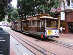 Cable cars i San Francisco